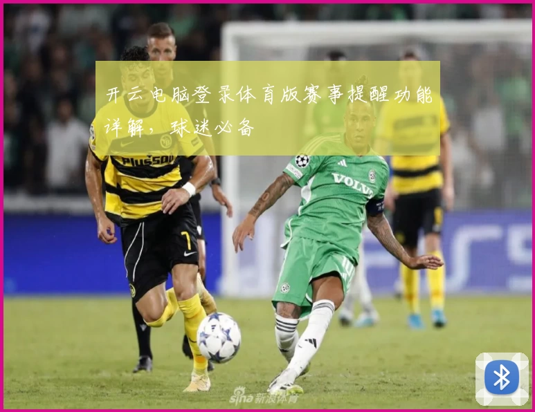 开云电脑登录体育版赛事提醒功能详解，球迷必备